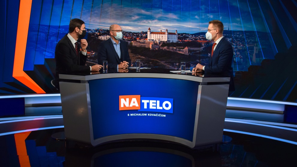 Juraj Blanár a Richard Sulík.
