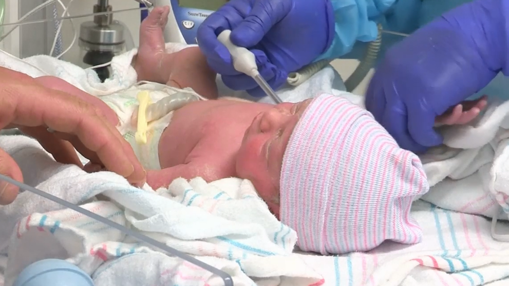 Lynlee Boemer po narodení 