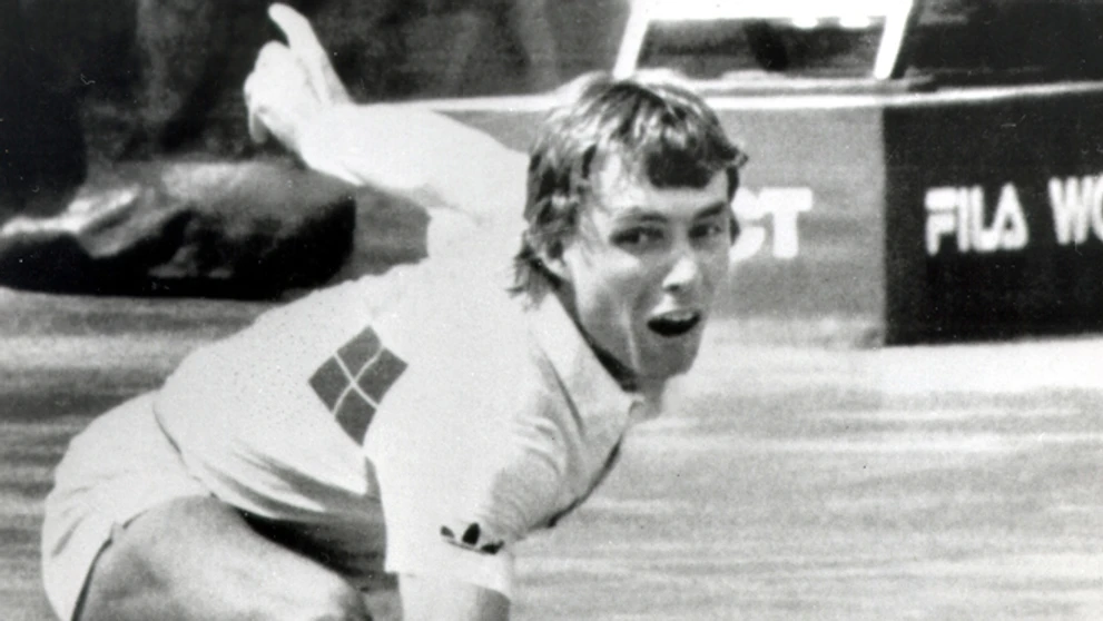 Tenista Ivan Lendl na archívnej snímke z decembra 1979. 