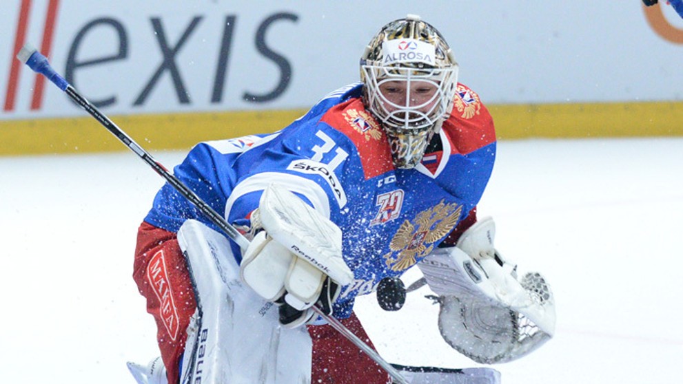 Brankár Ruska Igor Bobkov.