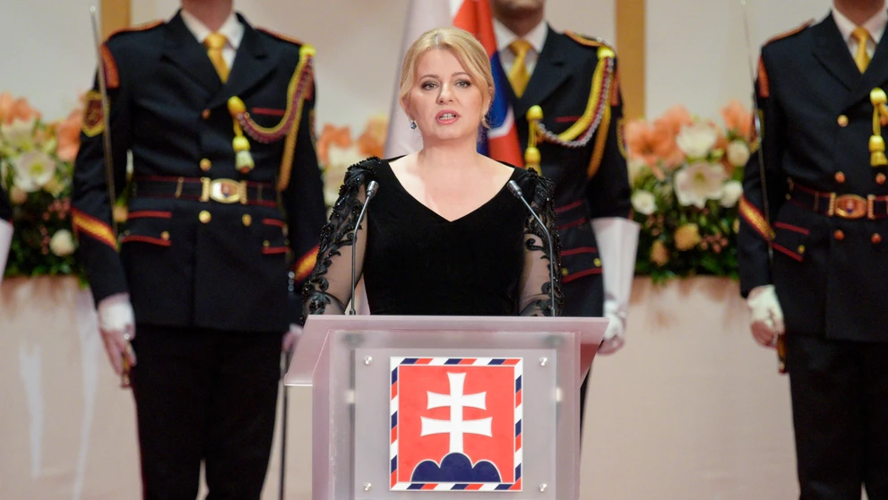 Prezidentka udeľovala štátne vyznamenania.