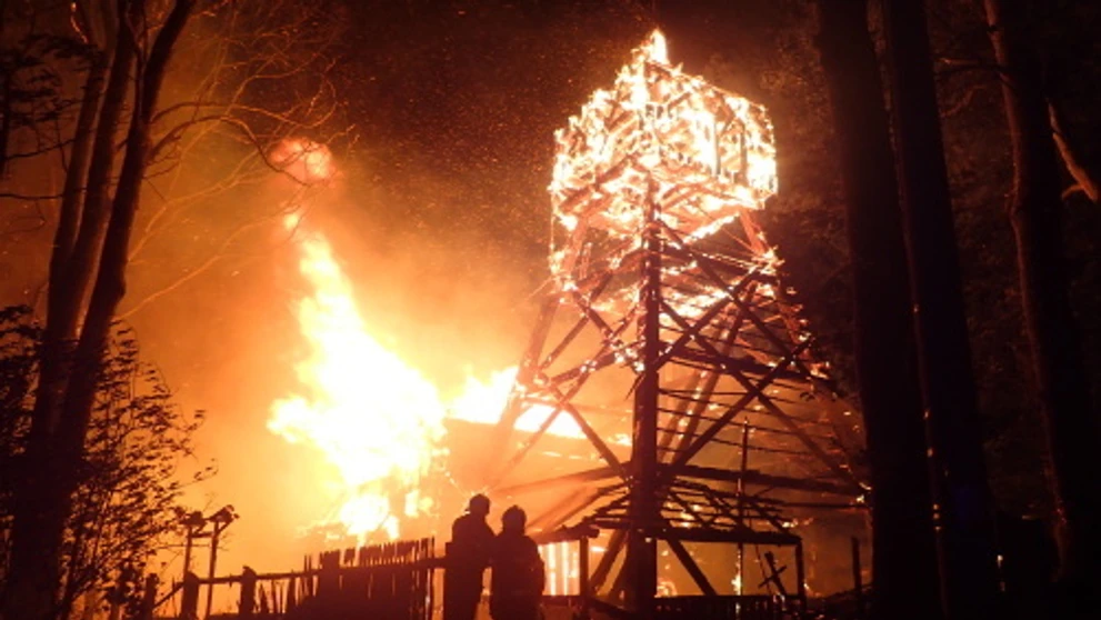 V Třinci zhorel kostol zo 16. storočia.