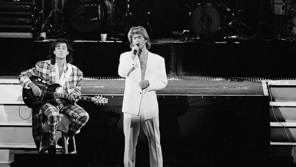 George Michael a Andrew Ridgley.