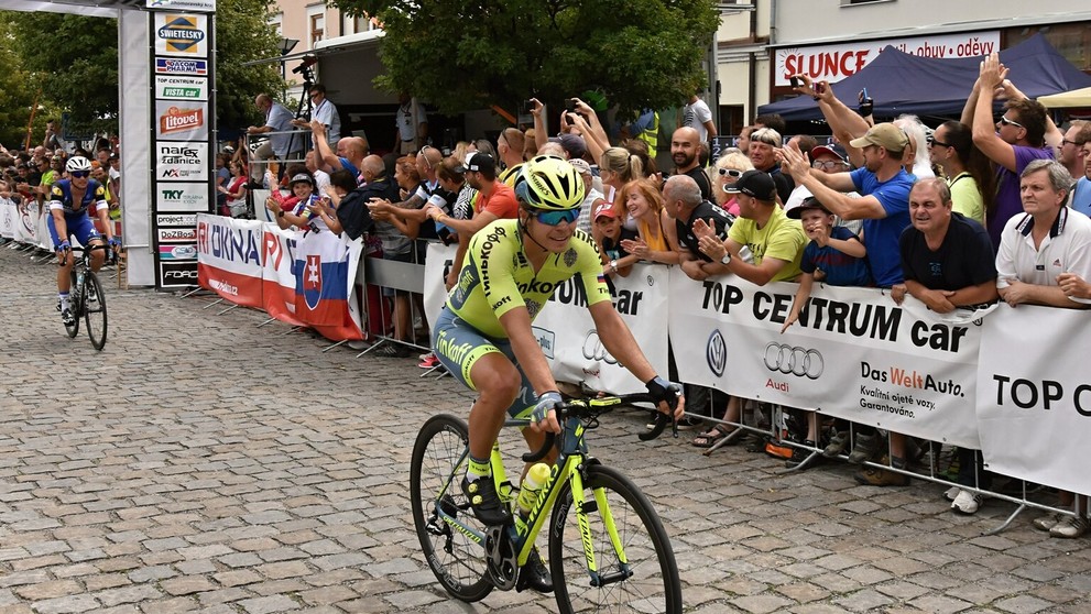 Víťaz majstrovstiev Slovenska v cyklistike Juraj Sagan. 