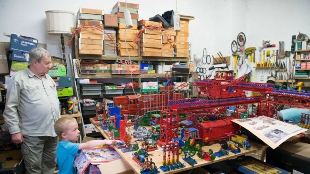 V Merkurovom kráľovstve najväčšieho zberateľa populárnej stavebnice Jiřího Mládka.