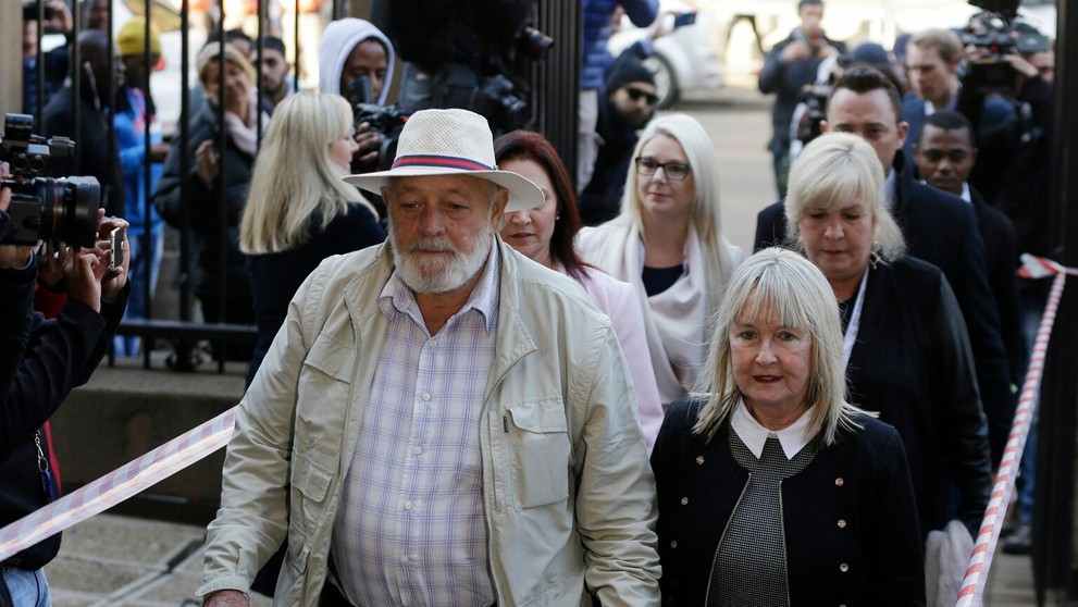 Rodičia Reevy Steenkamp.