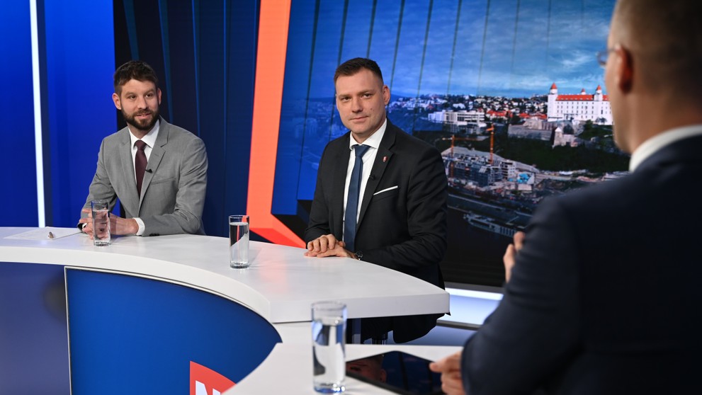 Michal Šimečka a Tomáš Taraba.