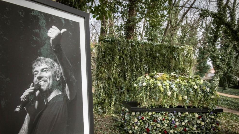 Miesto posledného odpočinku Petra Kellnera.