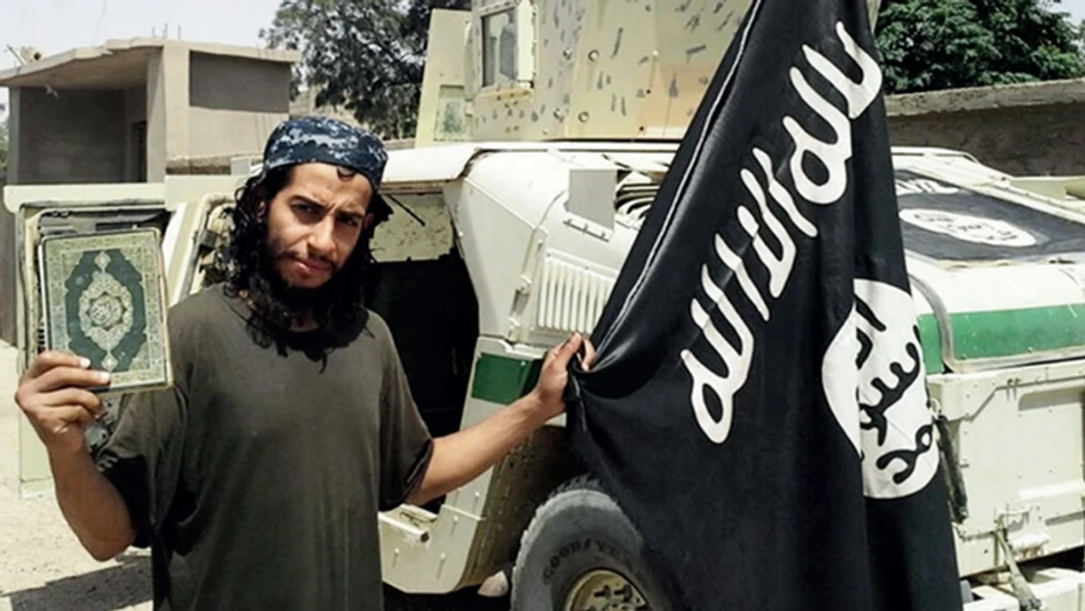 Strojca útokov v Paríži Abdelhamid Abaaoud na archívnej snímke.