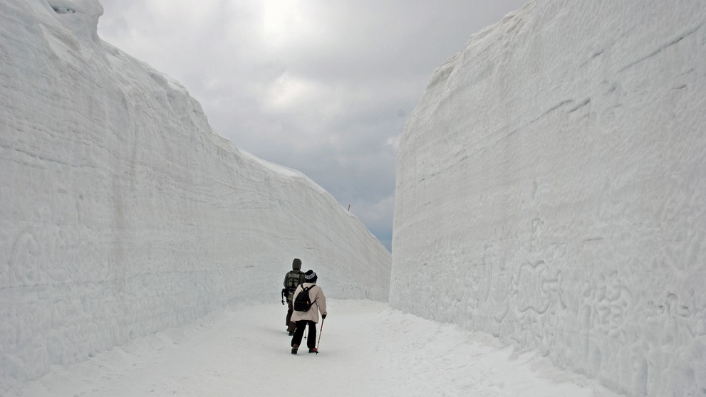Cesta Tateyama Kurobe v Japonsku