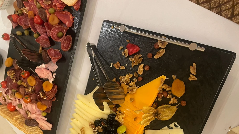 Catering v centrále Ivana Korčoka