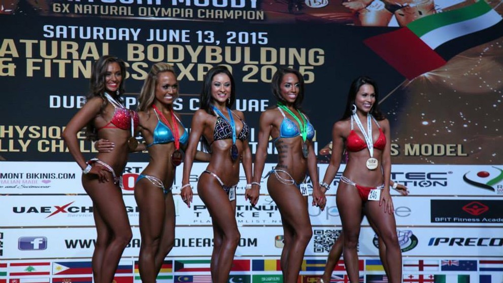 Súťažiace na MS v Dubaji