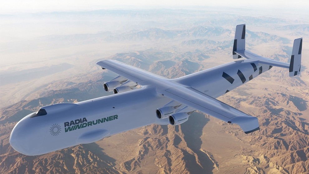 Radia WindRunner - najväčšie lietadlo sveta. (vizualizácia)