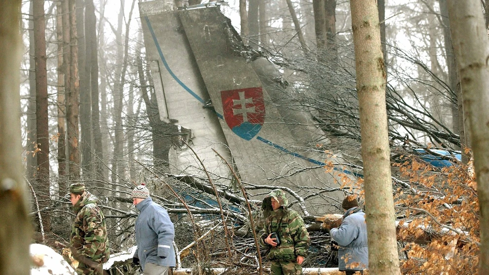 Tragická havária vojenského lietadla AN-24 pri maďarskej obci Hejce.