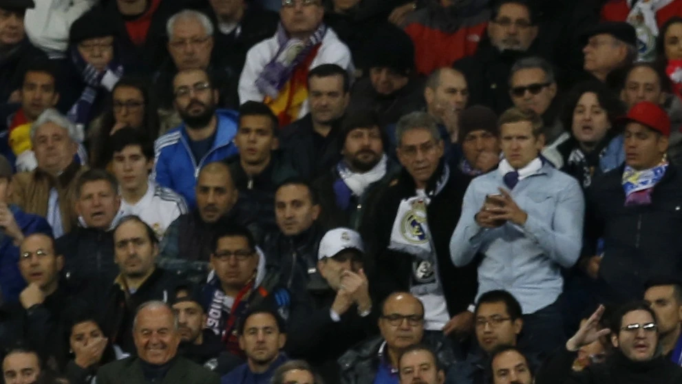 Neymar v zápase El Clasico.