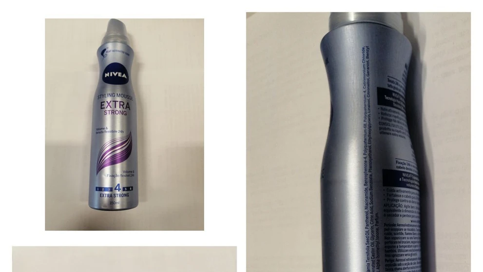 Penové tužidlo na vlasy Styling Mousse Extra Strong značky Nivea.