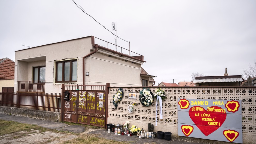 Dom Jána Kuciaka a Martiny Kušnírovej