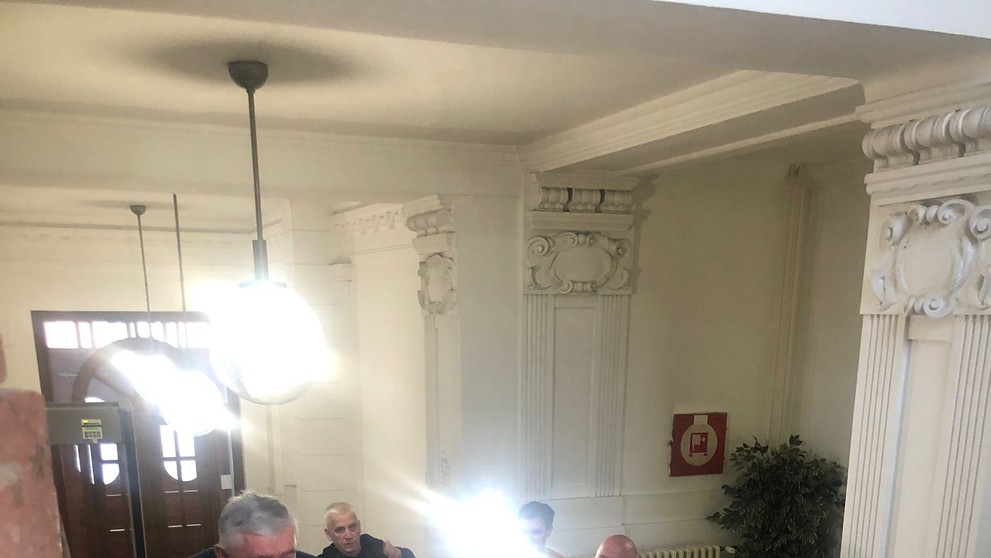 Ján Slota na súde.