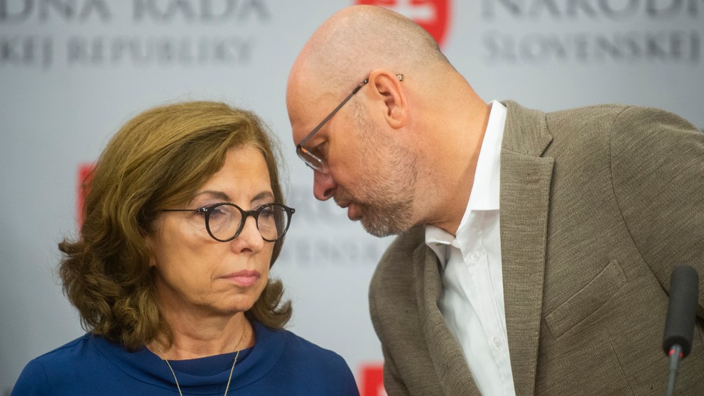 Anna Zemanová a Richard Sulík