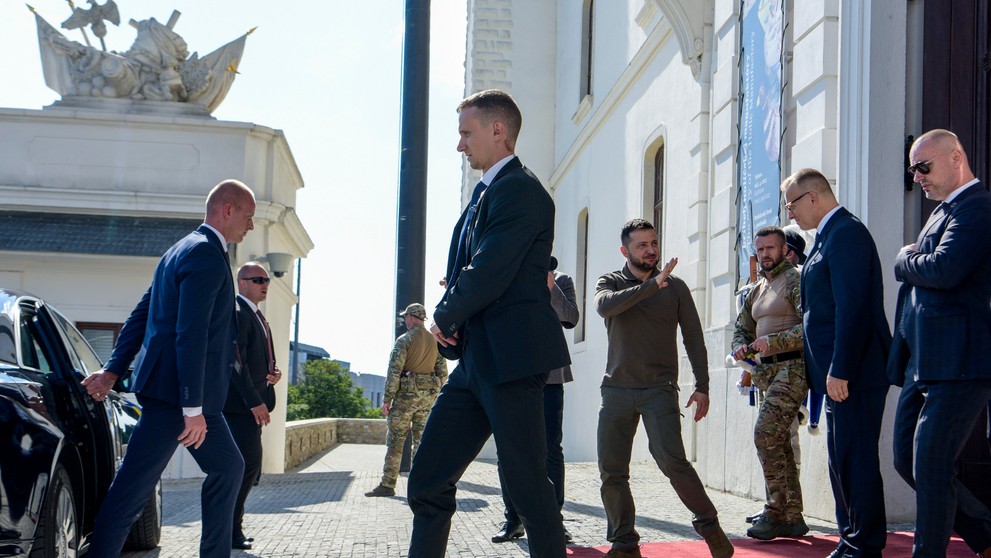 Zelenskyj na Slovensku