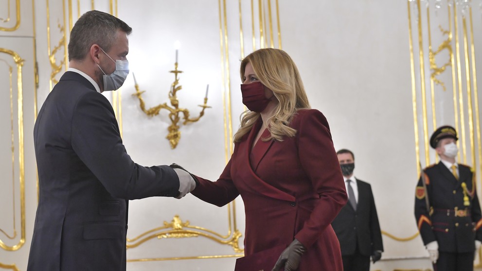 Demisia vlády Petra Pellegriniho (20.3.2020)