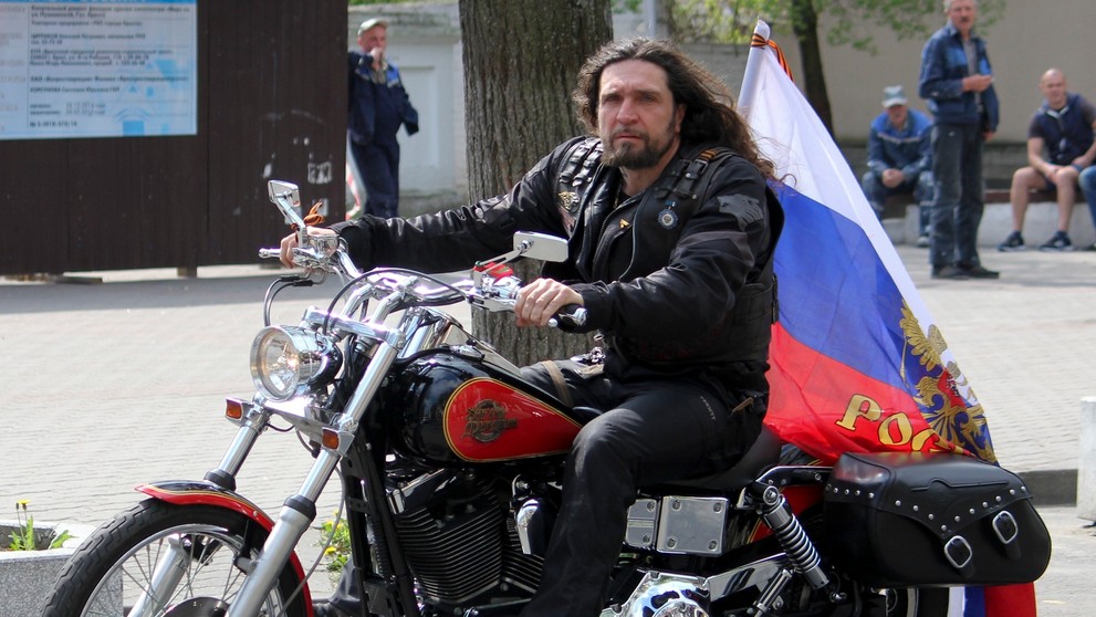 Vodca ruského motorkárskeho klubu Noční vlci Alexander Zaldostanov