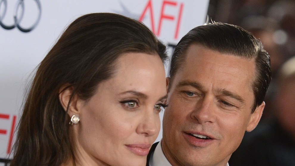 Brad Pitt a Angelina Jolie.