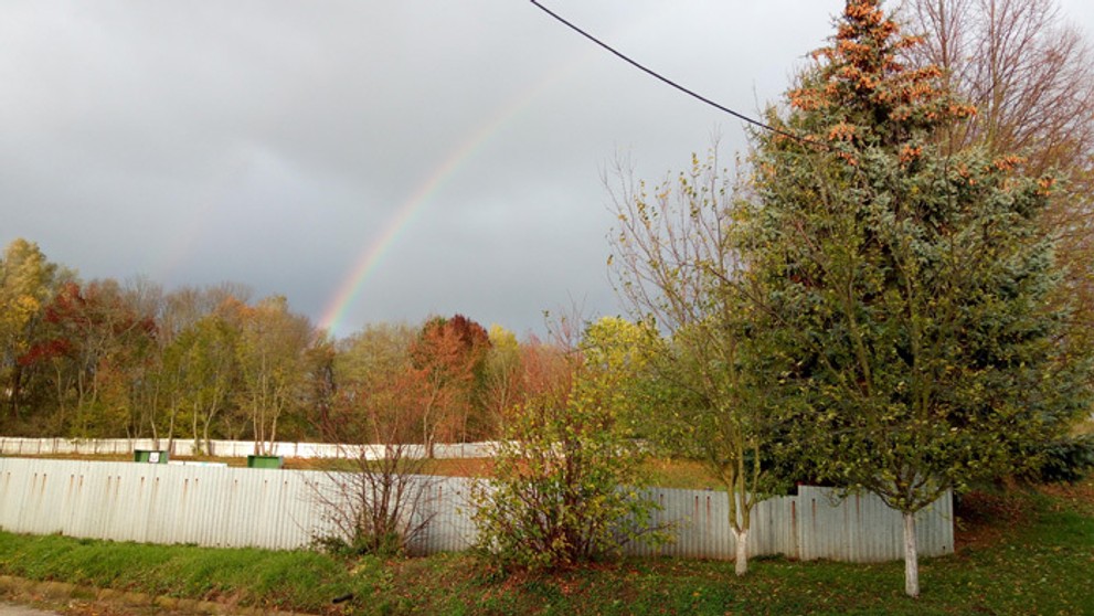 Bieberove auto pred speváčkiným domom.
