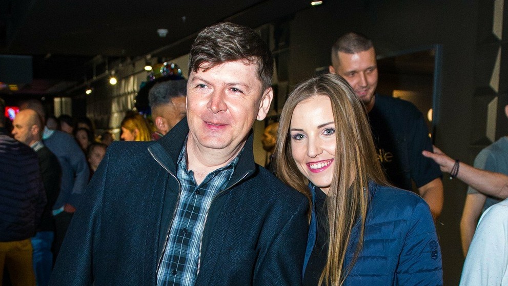 Andrej Bičan s priateľkou Miškou