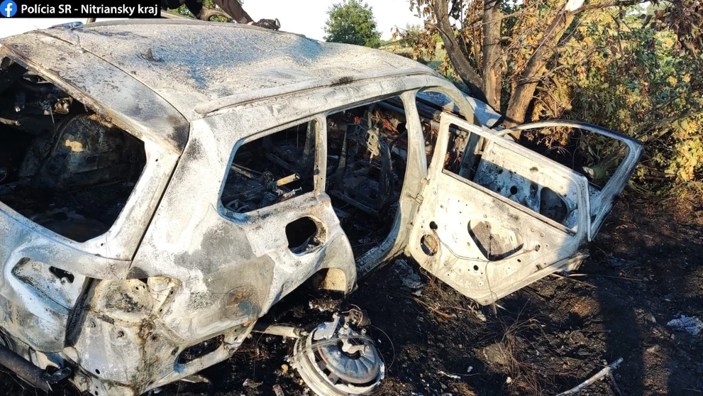 Zhorené vozidlo