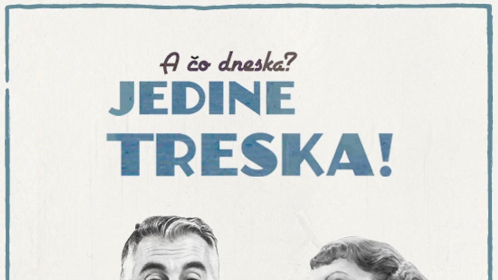 Plagát, ktorý pozná určite každý Slovák i Čech.