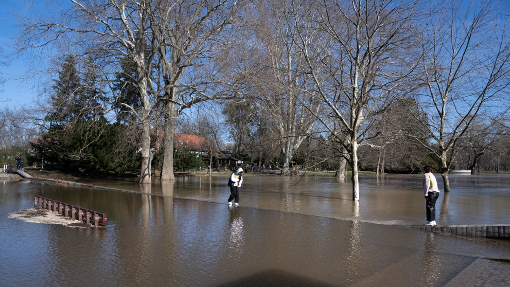 Sad Janka Kráľa zaliala voda