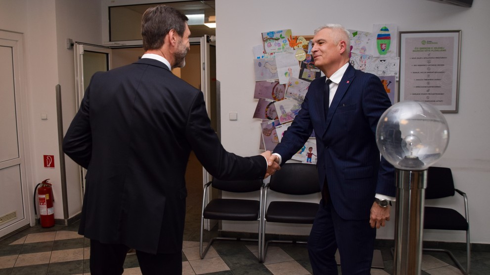 Juraj Blanár a Ivan Korčok v relácii Na telo.