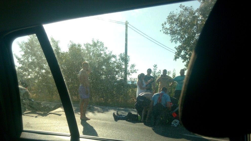 Havária pred Veľkým Bielom