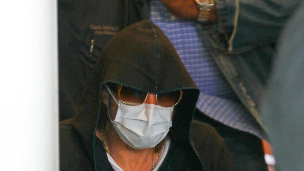 Brad Pitt na vozíku