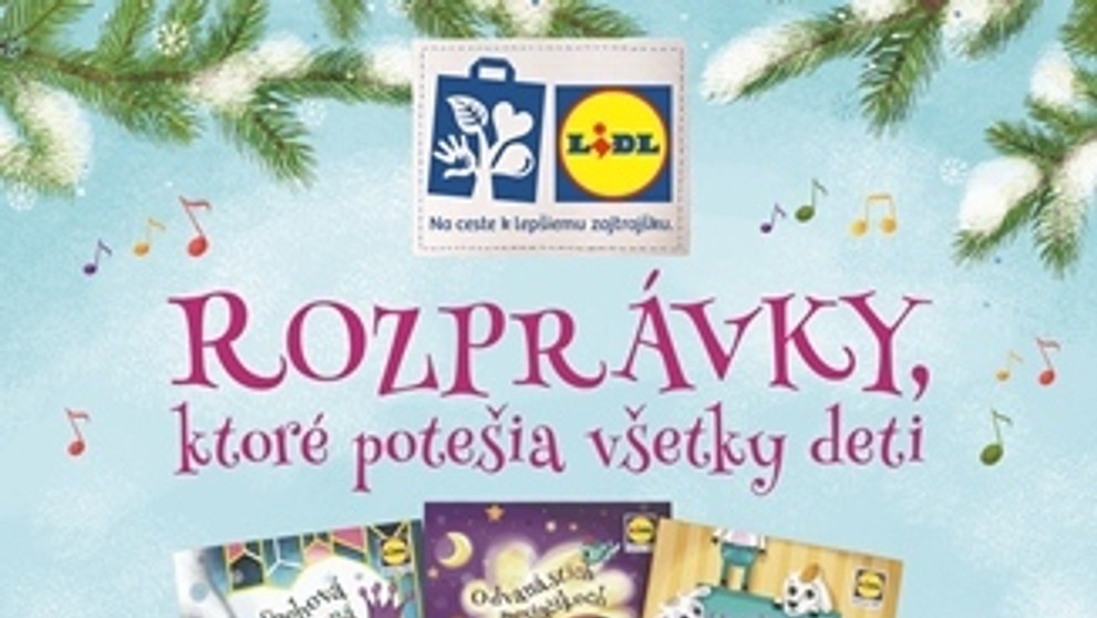 Rozprávky 2016 na plagáte LIDL.
