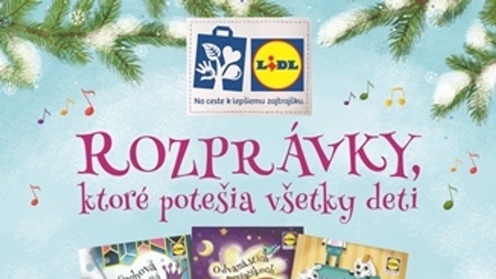 Rozprávky 2016 na plagáte LIDL.