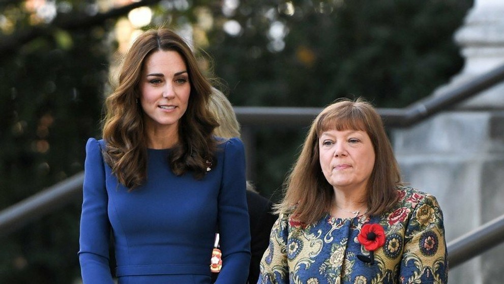 Kate Middleton na návšteve Imperial War Museum v Londýne