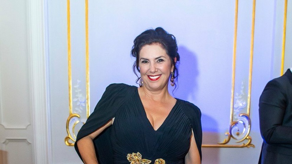 Iveta Malachovská na Prešporskom bále. 