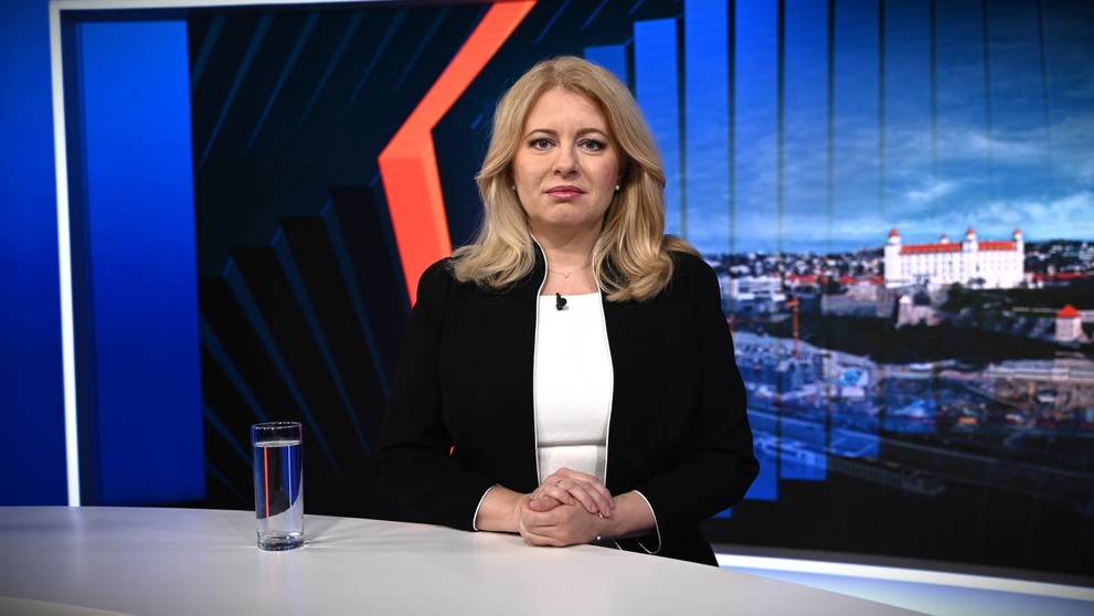 Prezidentka Zuzana Čaputová.