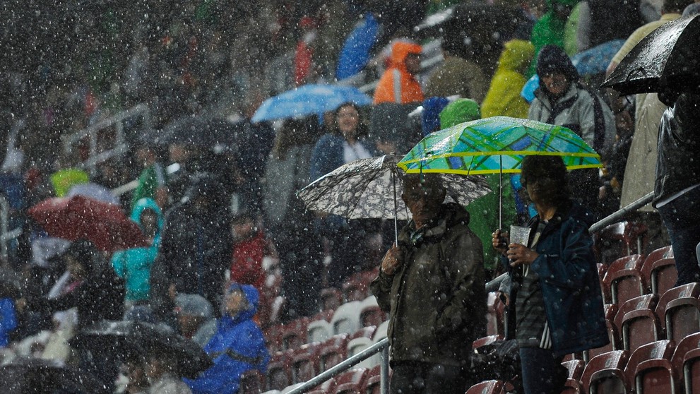 Krupobitie počas prípravného zápasu na EURO