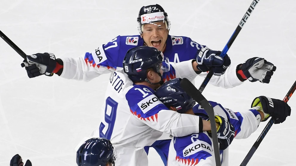 Radosť Slovákov z prvého gólu na MS.
