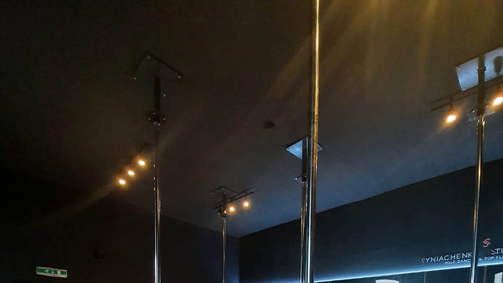 Polina Syniachenko počas lekcie.