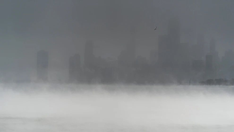 Zamrznuté Chicago.