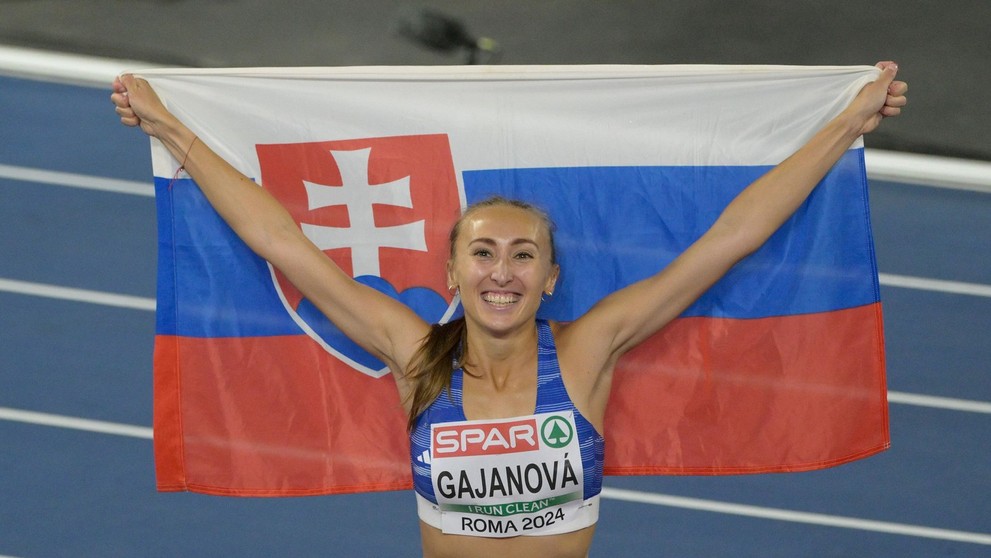 Gabriela Gajanová po striebornom behu na ME.