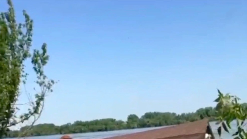 Voda odniesla celý dom.