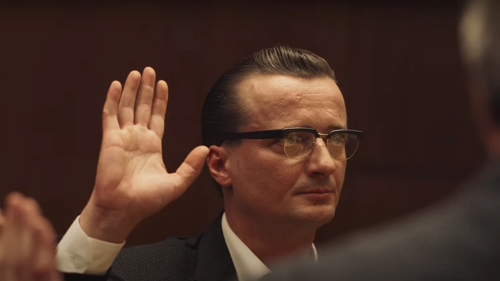 Dano Heriban ako Alexander Dubček vo filme Muž, ktorý stál v ceste