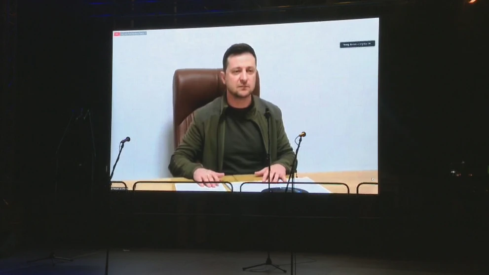 V. Zelenskyj sa prihovoril Slovákom.
