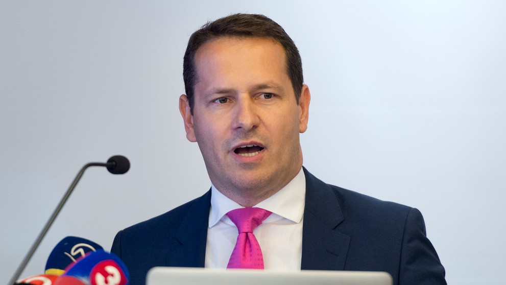 Kandidát na post prezidenta Slovenského zväzu ľadového hokeja (SZĽH) Martin Kohút.