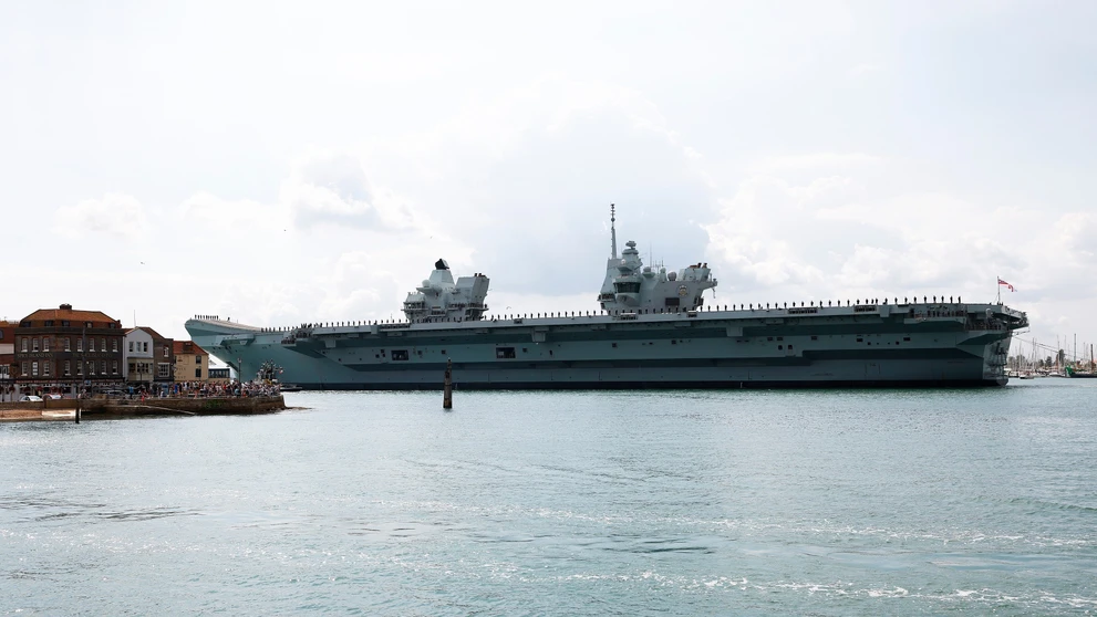 HMS Prince of Wales.